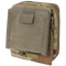 The Condor Map Pouch in Scorpion OCP is a compact tactical pouch featuring a zippered main compartment and a front velcro flap, designed with a camouflage Scorpion OCP pattern.